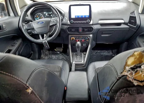 2020 Ford Ecosport Ses из США, поврежденный, VIN MAJ6S3JLXLC351831